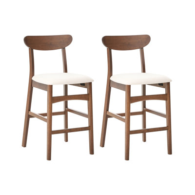 Troulloi Upholstered Bar Stool