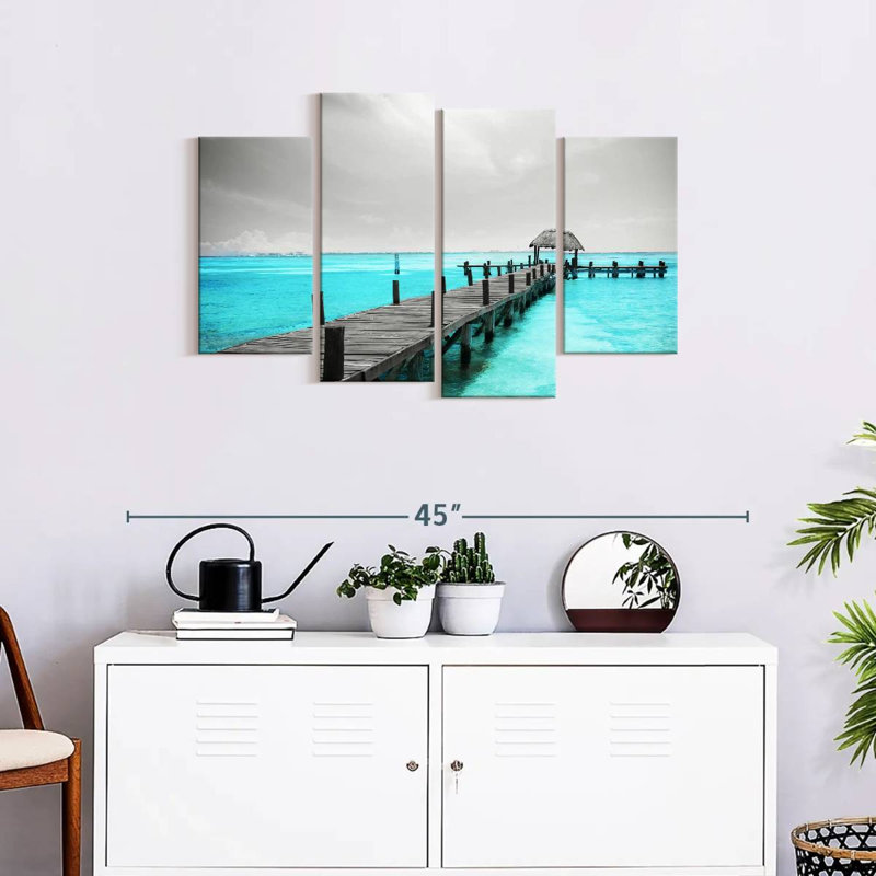 Ensemble 4 pièces Pop Isla Mujeres, H 36 po x l 22 po x P 1 po