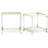 Janalee Glass Top Coffee Table-1041945989-1041945990