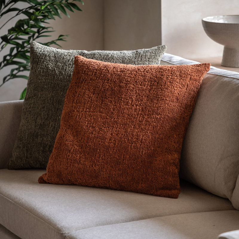 Square Cushion, Orange
