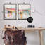  «Restless Soft Mountain Abstract», ensemble de 2 toiles flottantes encadrées par Melissa Wang-702985659-702985661