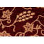 Wool Oriental Area Rug in Red
