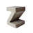 Concrete Side Table - Sophisticated Outdoor End Tables For Patio, Stone Side Table Versatile Accent Desk