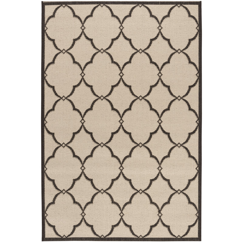 Adler Performance Geometric Indoor/Outdoor Area Rug, Rectangle 3' x 5'