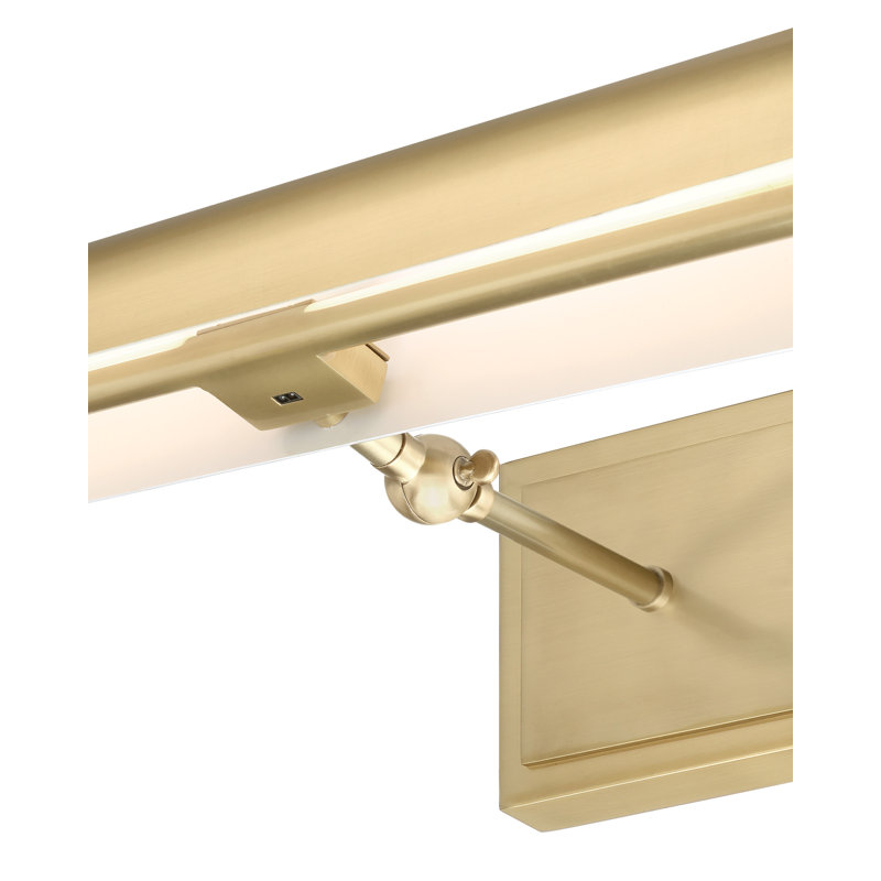 Lampe pour tableau DEL Pendleton, 20", Brushed Brass