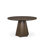 Jovani 48" Solid Light Brown Mango Wood Round Dining Table