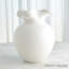 Charlotte Vase-White