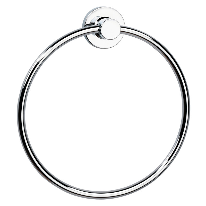 Joe Towel Ring, 23cm H x 21cm W x 4.1cm D