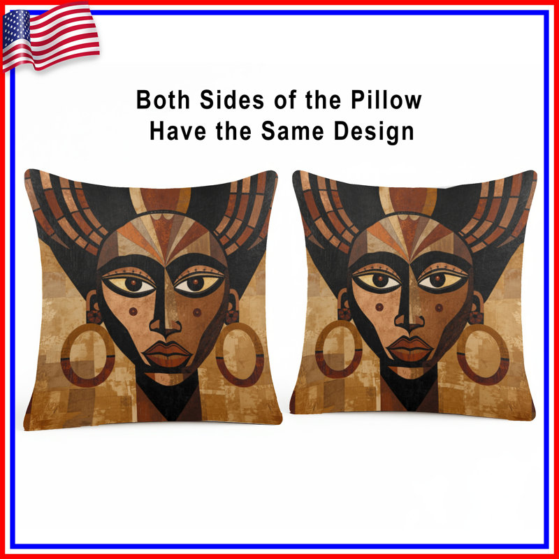 Coussins décoratifs géométriques, 20 po x 20 po