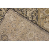 Distressed Homage Handmade Kilim Wool Floral Area Rug