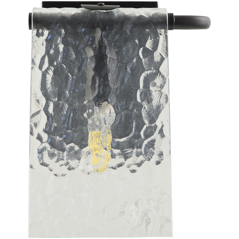 Applique murale Hearns, Noir mat