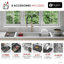 Évier de cuisine à double cuve encastrable en acier inoxydable brossé 70/30 de calibre 16 de 42 po x 19 po avec accessoires intégrés