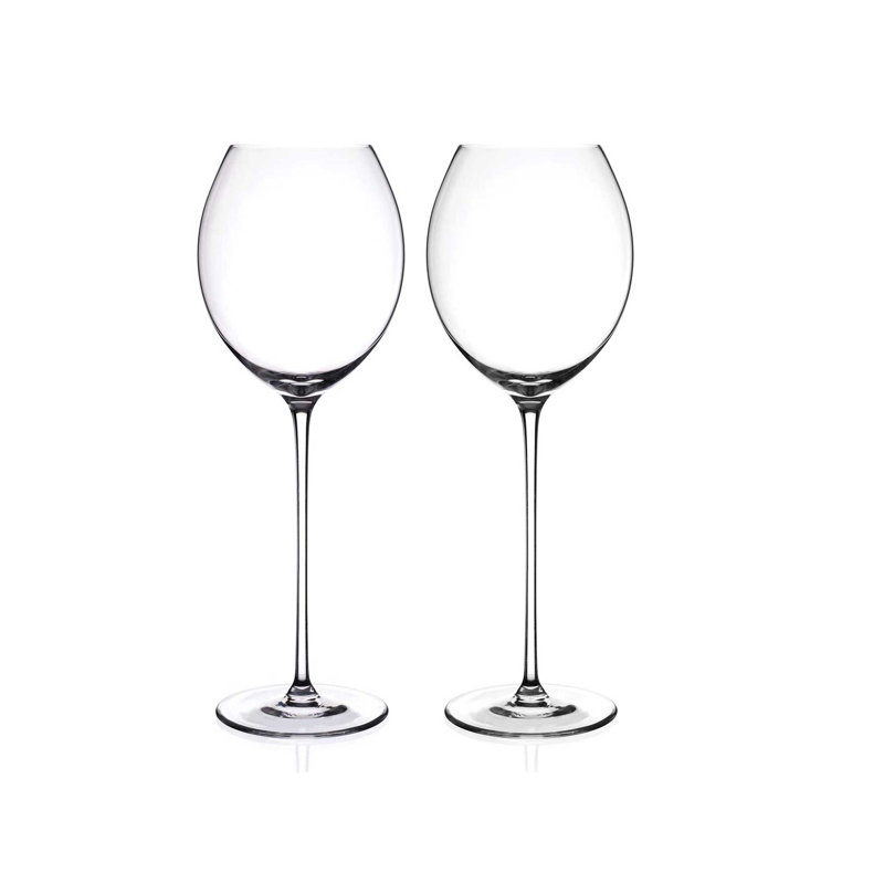 470ml Fine Silver White Wine Glass Set