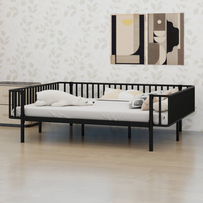 Modern Daybed Sofa, Includes Sturdy Slats