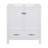 30" White Bathroom Vanity With Single Sink