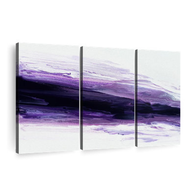 «Holiday», "Violette Wave Canvas Print" sur