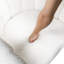 Chaise contemporaine en tissu avec dossier rembourré Boucle-319740624
