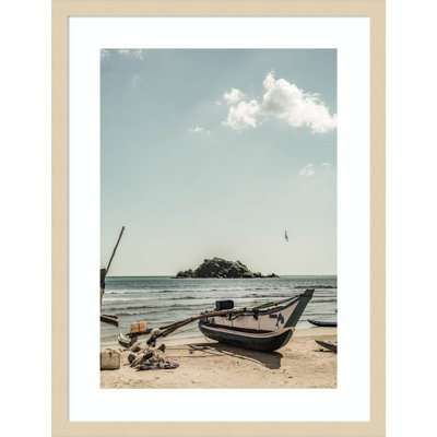 Of the Sea by Shot by Clint Wood Framed Wall Art Print