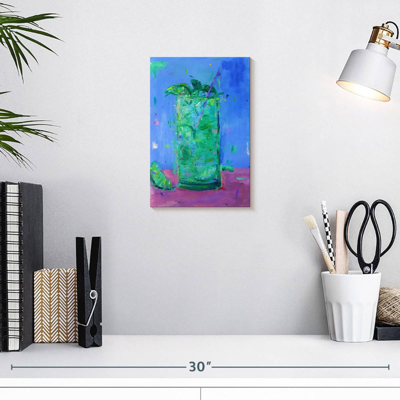 Yarlin Mojito 2020, 12" H x 8" W