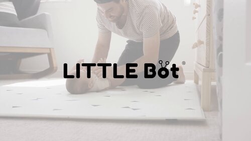 Little Bot Baby Play Mat (Ofie mat, zen line + triangle) – littlebot-usa
