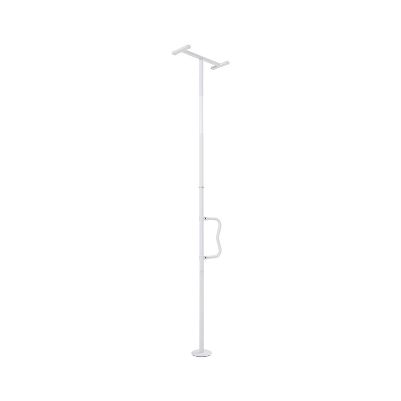 Adjustable Floor-to-Ceiling Transfer Pole, Tension Mounted Grab Bar with Anti-Slip Handle for Elderly Safety