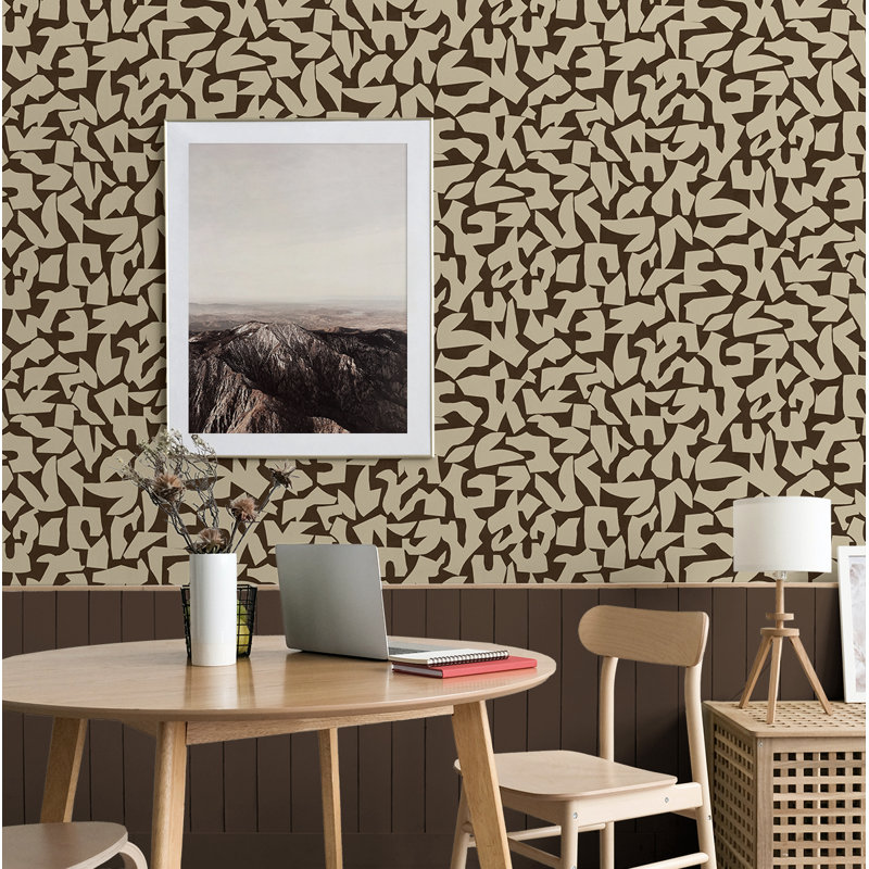 Papier peint adhésif Stacy Garcia Home, Brun