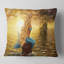 Coussin seascape "mer sirène avec fantôme ship" designart-31035213-31035216