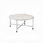 Table basse contemporaine avec plateau en bois et finition en chêne blanc