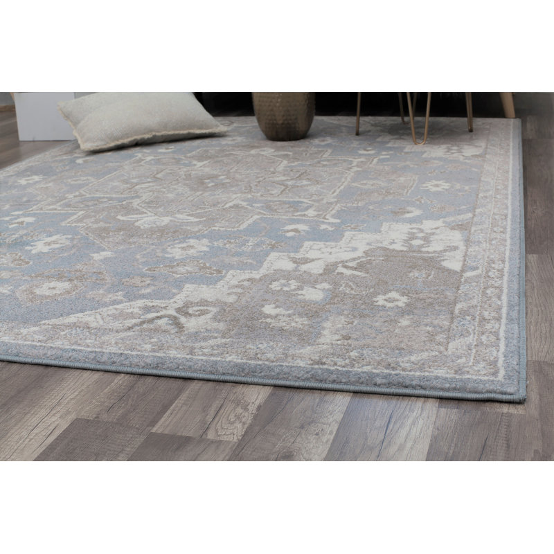 Tapis gris Meier, Rectangle 5 pi x 7 pi