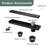 24 Inch Offset Linear Shower Drain With 2-In-1 Tile Insert Cover