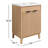 Dansfield 24'' Free Standing Single Bathroom Vanity with Ceramic Top-1426724765-1426724762