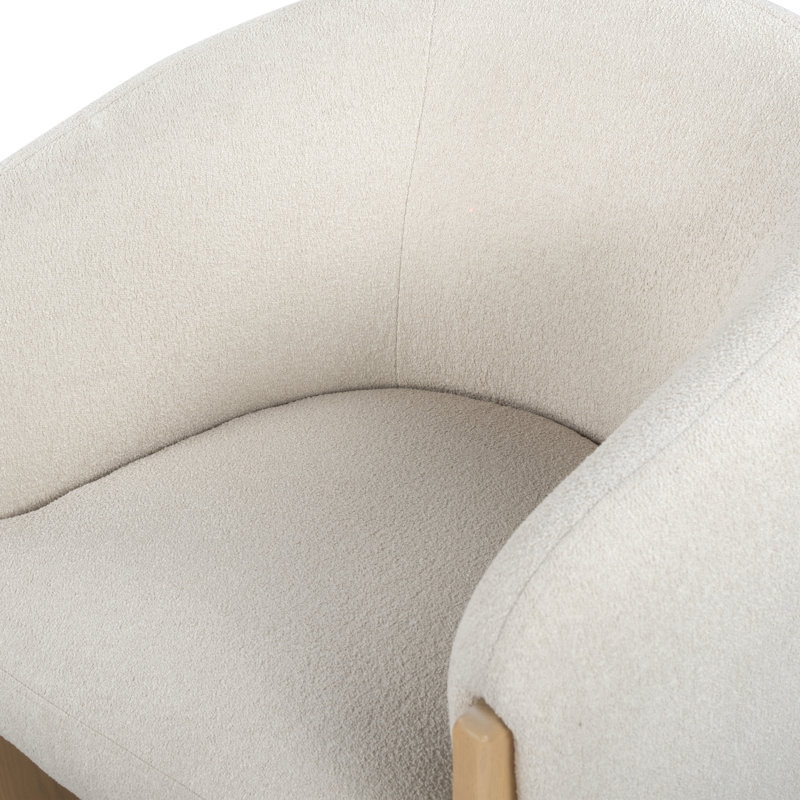Fauteuil Eileen Boucle, Brun clair