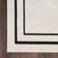 Tapis intérieur / extérieur noir Nourison Essentials Ivory-589305634