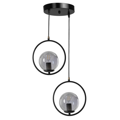 2 - Light Black Pendant