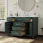 Meuble-lavabo simple autoportant 48 po avec plateau en pierre reconstituée Abramowitz-878705704-985264139