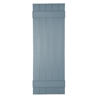 Custom 5 Board Closed BNB Shutters