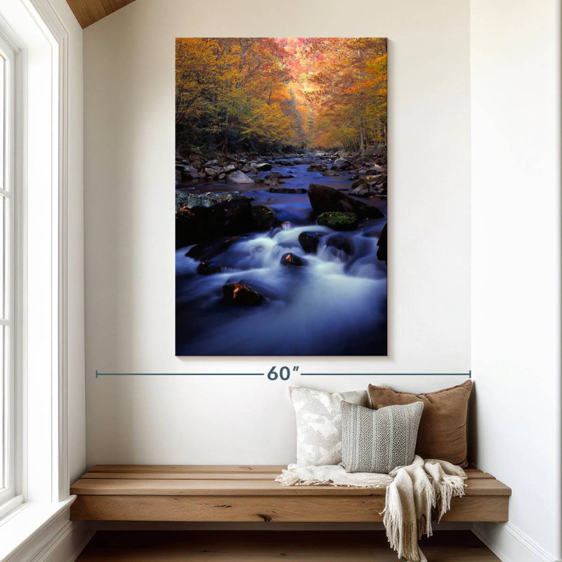 Alvord Smoky Mountain River, H 51 po x l 34 po
