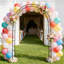 Alkhoury 140cm W x 40cm D Metal Garden Arches in Black
