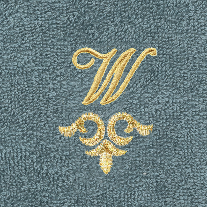 Ensemble de serviettes 100% lin Linica, W, Paquet de 2 débarbouillettes, Sarcelle
