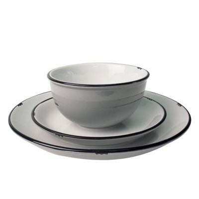 Tinware Salad Plate