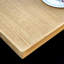 Plank WoodForm Concrete® Round Square Edge Table Top-408400340-408400321