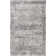 Eger Machine Washable Boho Damask Gray Area Rug