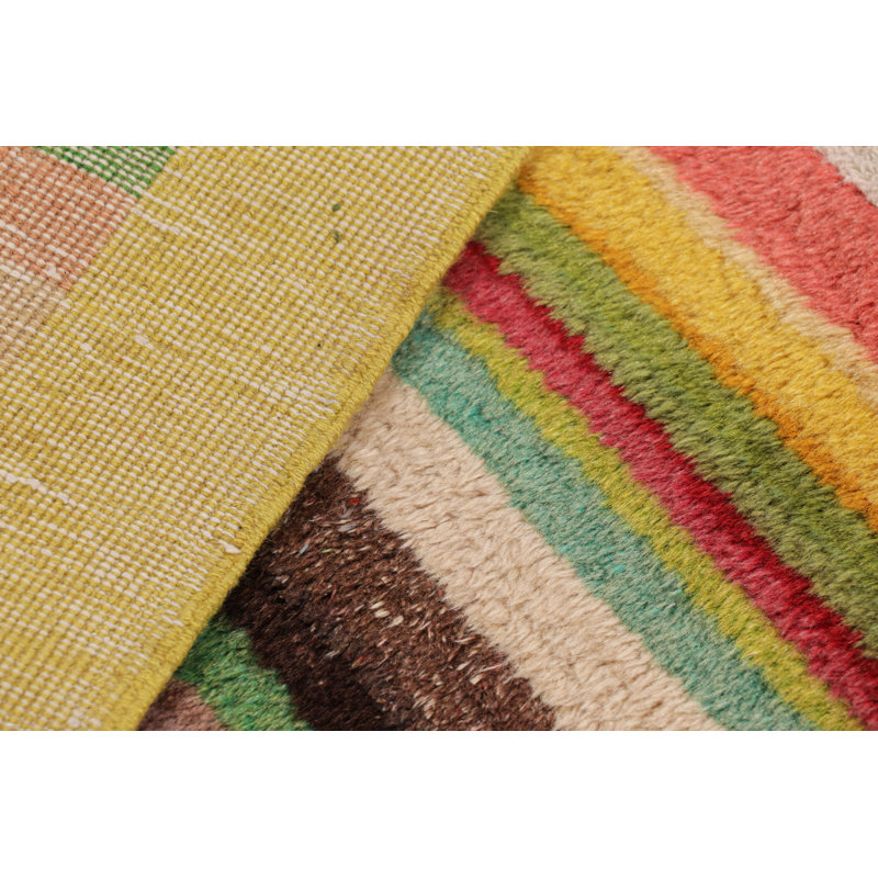 One-of-a-Kind 4'0x6'7 Hand Knotted Area Rug