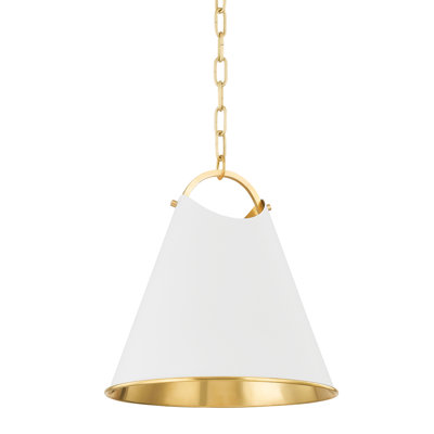 Luminaire suspendu 1 lumière Burnbay