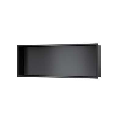 Stainless Steel Rectangular Recessed Shower Niche, 12x36 Niche for Wall Tile Ready/No Tile Needed