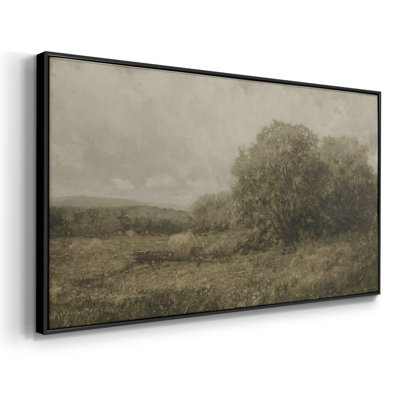 Série paysage - DCCCL XXXVII - Toile tendue avec châssis encadré - Prêt à être accroché