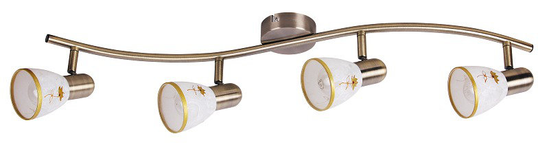 Art Flower Glass Flush Mount