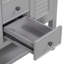 Meuble-lavabo 36 po avec lavabo en céramique, deux armoires et tiroirs-93608031