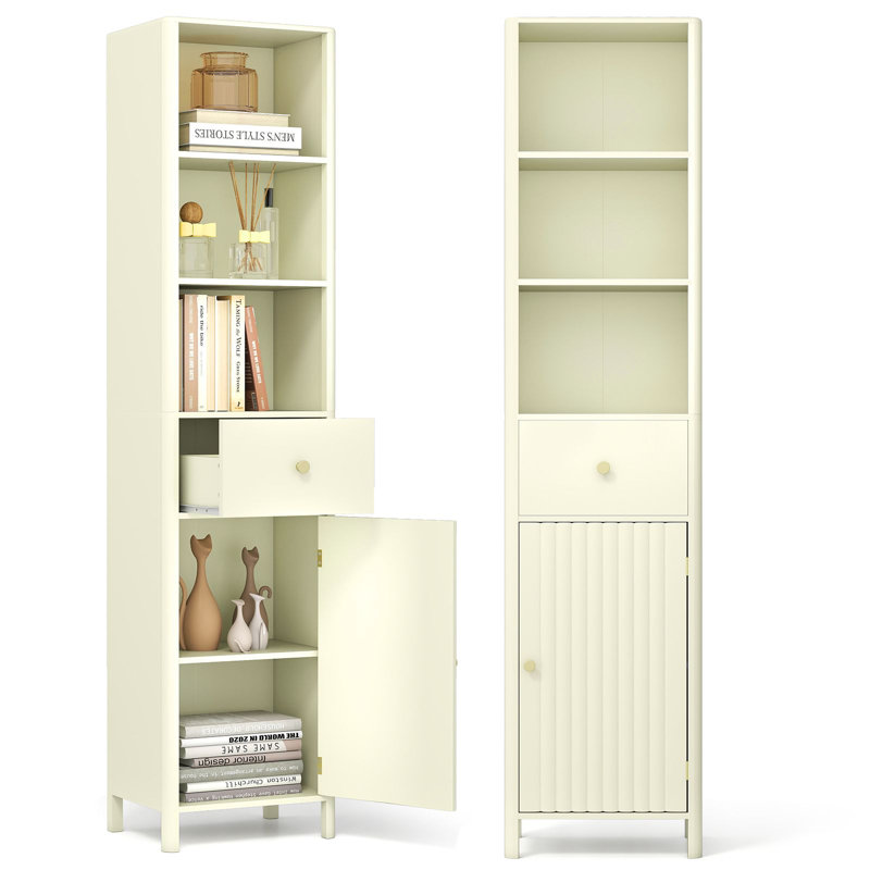 Wall Bathroom Cabinet, Beige