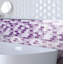 Carrelage mosaïque en verre brillant à joint brique 11,82 po x 11,82 po Rainbow Crystile-36932380